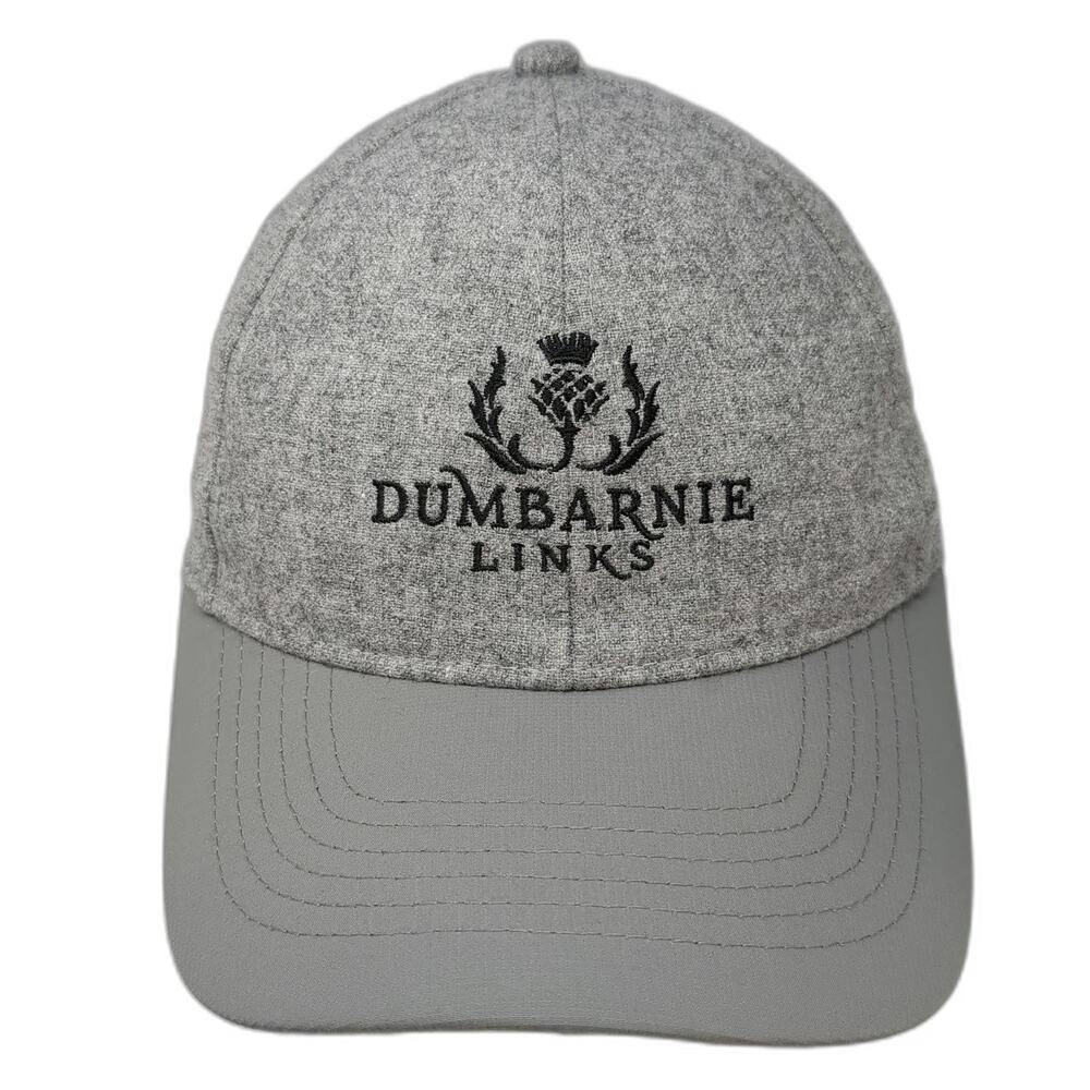 Imperial Baseball Cap Gray One Size Wool Blend Dumbarnie Links Slideback Hat